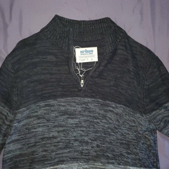 Urban Pipeline Textured Quarter-Zip Sweater - Picture 4 of 4